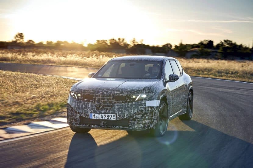 BMW Shows The New iX3 Charging At 403 kW