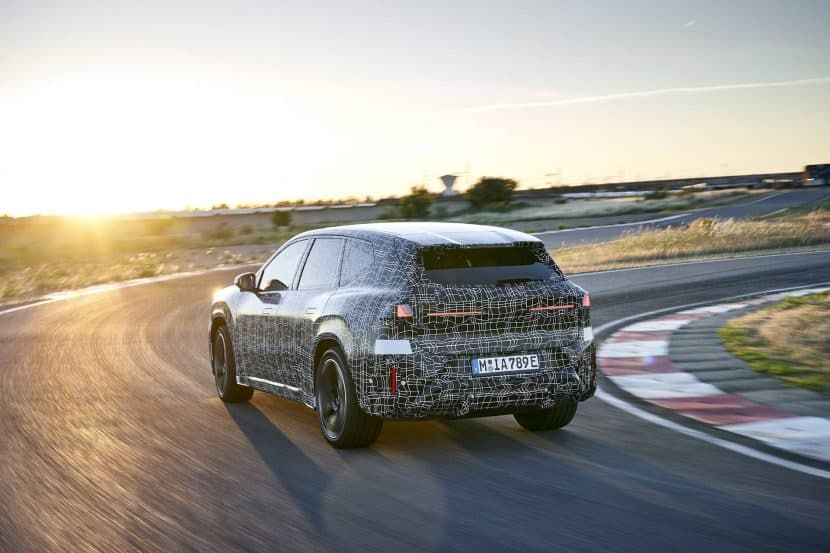 2026 BMW iX3 Spied Racking Up Miles On The Nurburgring: Video