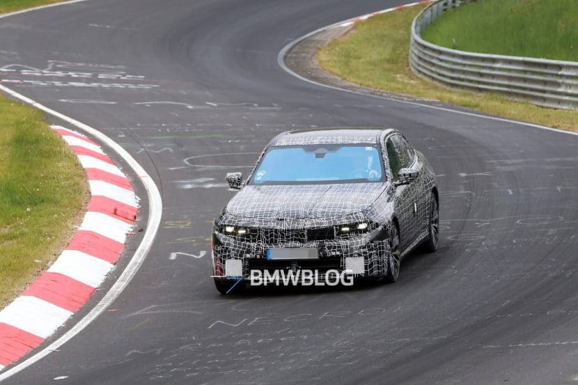 2027 BMW M350 PROTOTYPE  on the track