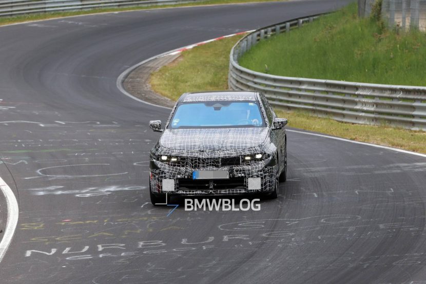 2027 BMW M350 Spied on Nurburgring With Quad Pipes and Neue Klasse Face