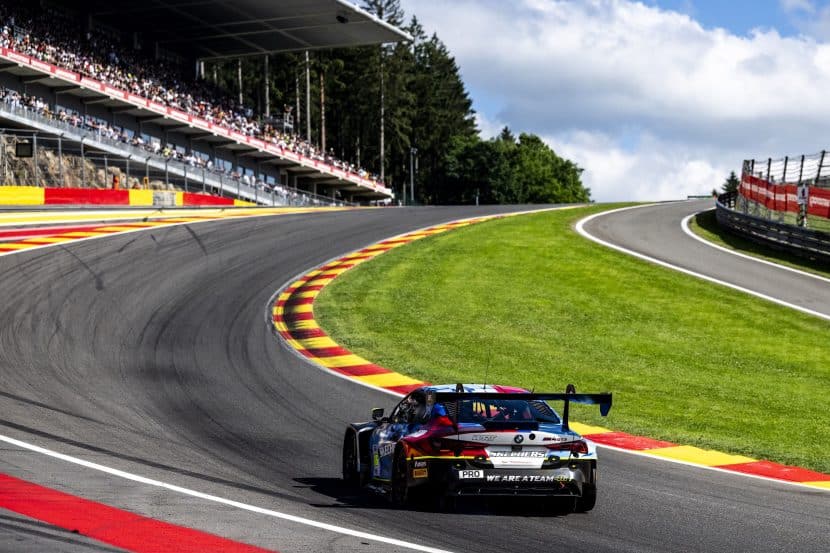 BMW M Motorsport Narrowly Misses Spa 24h Podium After Track Limits Penalty