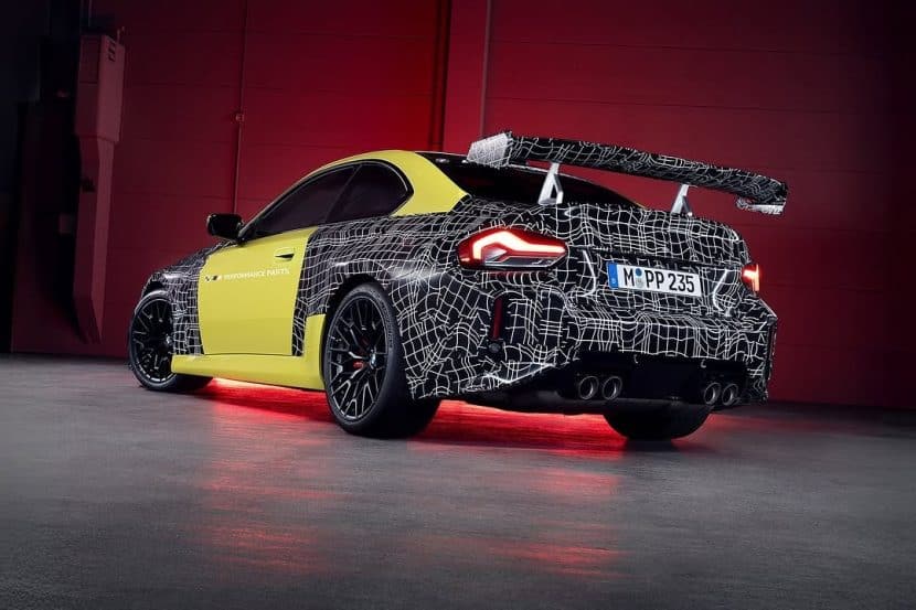 2026 BMW M2 Track Package Shows A Huge Wing and Nürburgring Focus