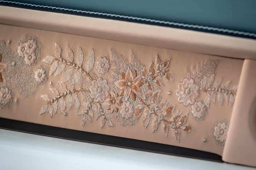 Unique Rolls-Royce Phantom Dentelle Has Over 230,000 Stitches