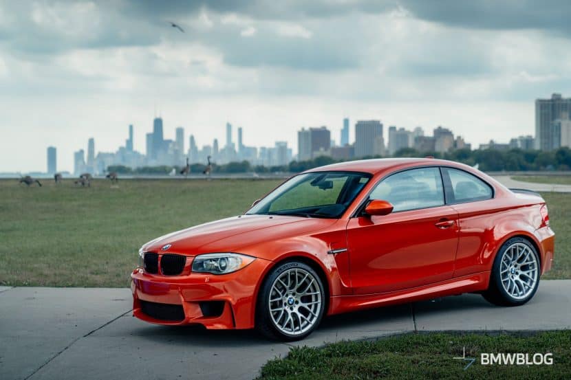 BMW 1M THREE QUARTER VIEW