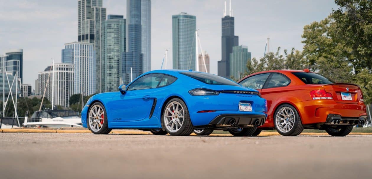 BMW 1M VS PORSCHE CAYMAN GTS 09