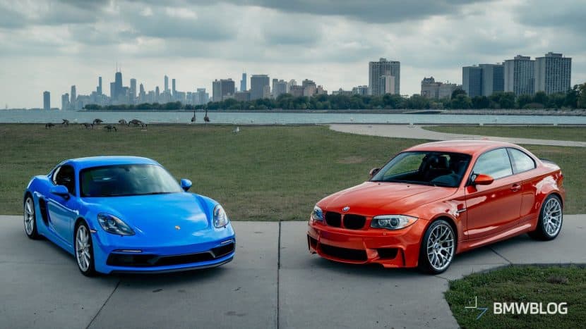BMW 1M VS PORSCHE CAYMAN GTS COMPARISON