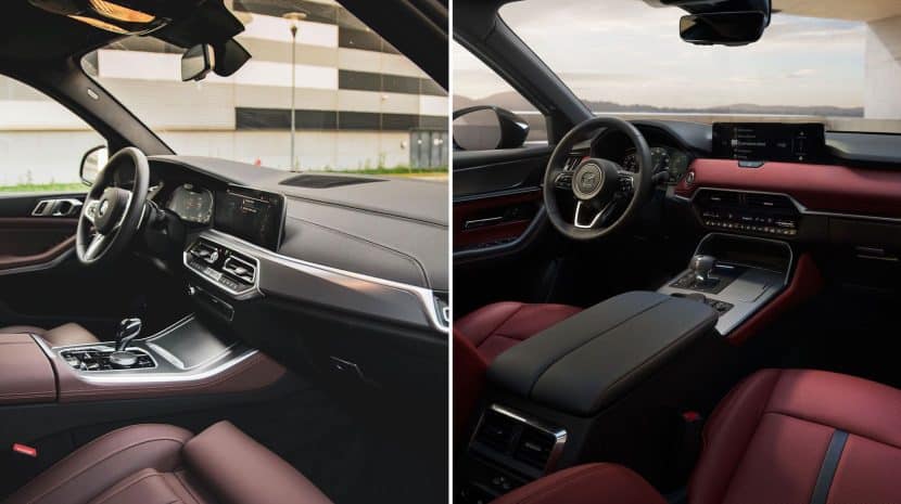 BMW X5 XDRIVE45E MAZDA CX 70 INTERIOR QUALITY 00