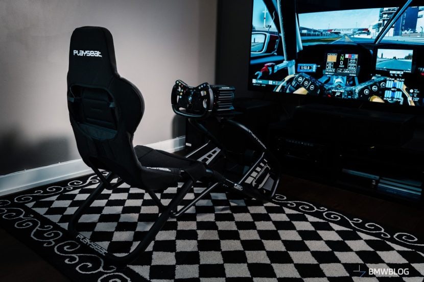 Building a Compact Sim Racing Rig at Home – With a BMW Twist