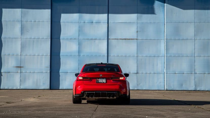 G80 BMW M3 WITH H&R SPRINGS 01 G80 BMW M3 WITH H&R SPRINGS 01