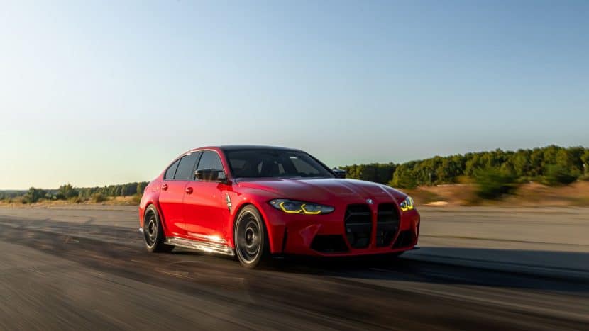 G80 BMW M3 WITH H&R SPRINGS 03 G80 BMW M3 WITH H&R SPRINGS 03