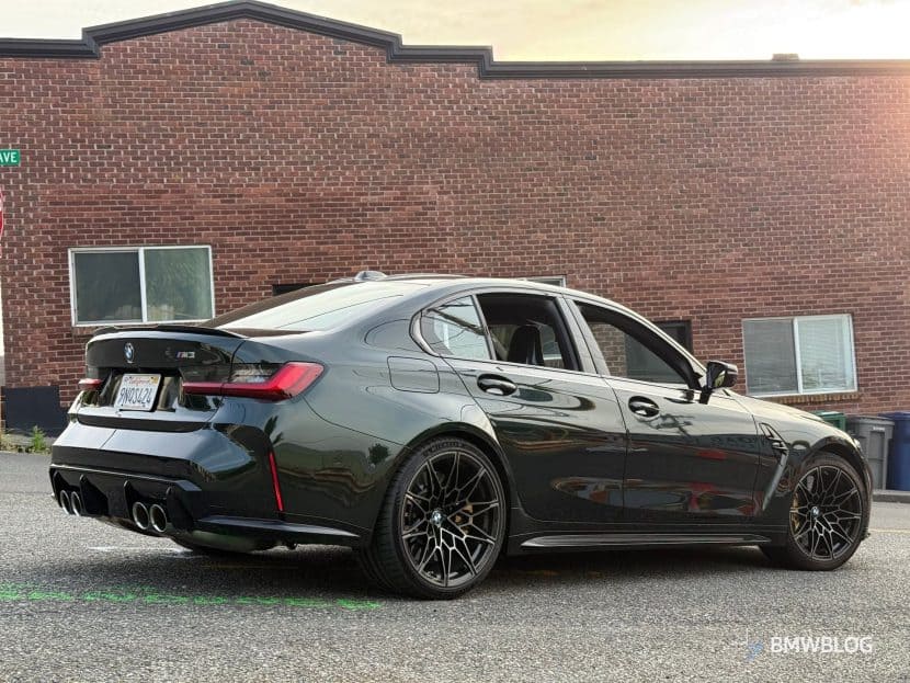 2025 BMW M3 G80 RWD MANUAL TRANSMISSION DARK EMERALD 00 2025 BMW M3 G80 RWD MANUAL TRANSMISSION DARK EMERALD color