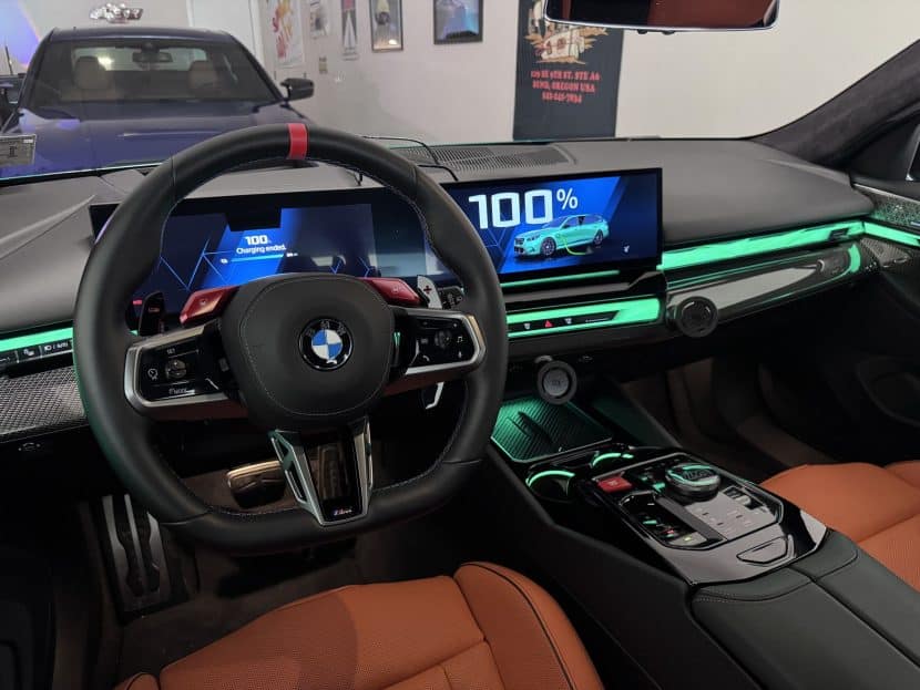 2025 BMW M5 TOURING interior design