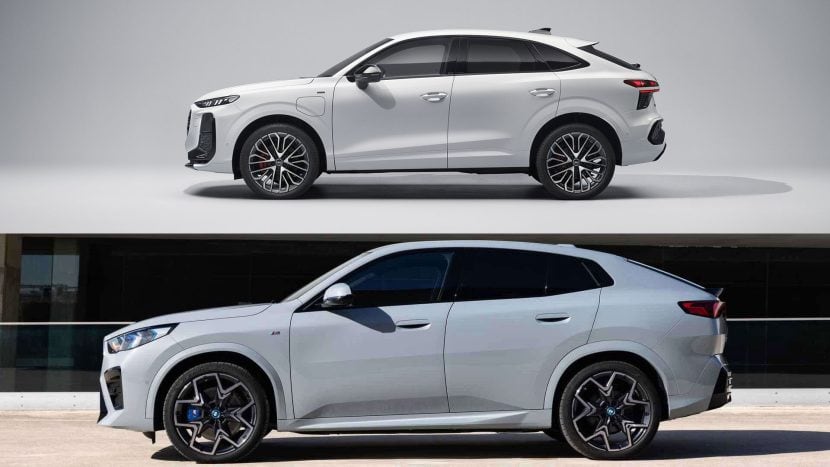 2025 BMW X2 VS AUDI Q3 SIDE VIEW 2025 BMW X2 VS AUDI Q3 SIDE VIEW