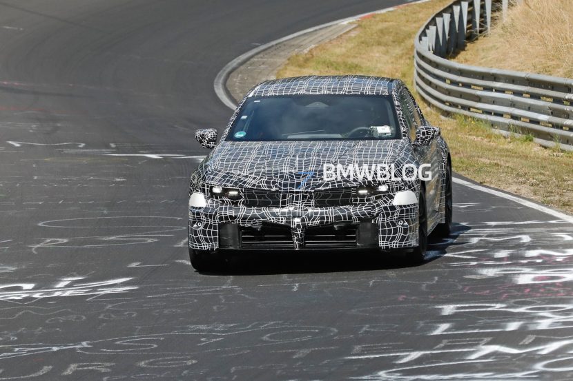 2027 BMW M3 Electric (ZA0) Spotted Testing at the Nürburgring