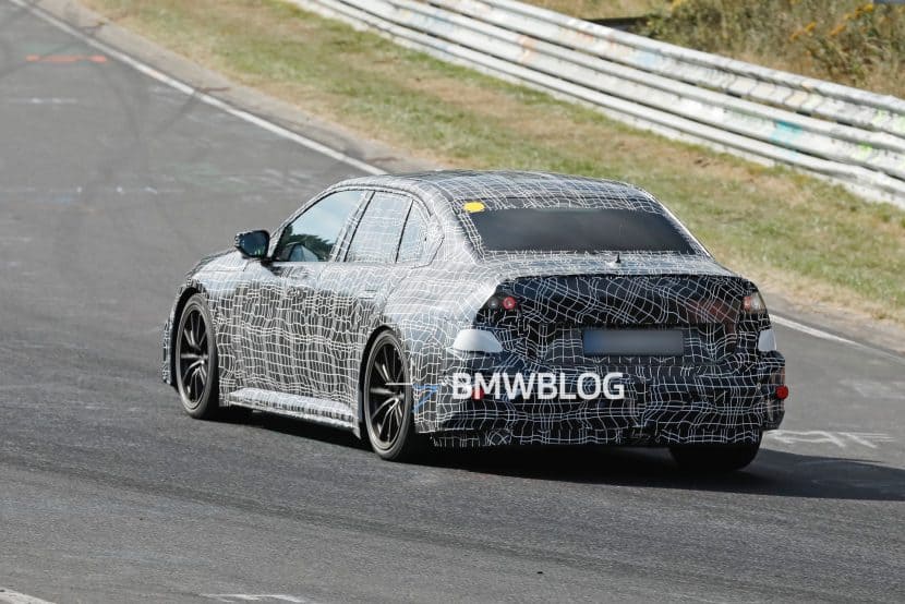 2027 BMW M3 ELECTRIC ZA0 TESTING NURBURGRING 01