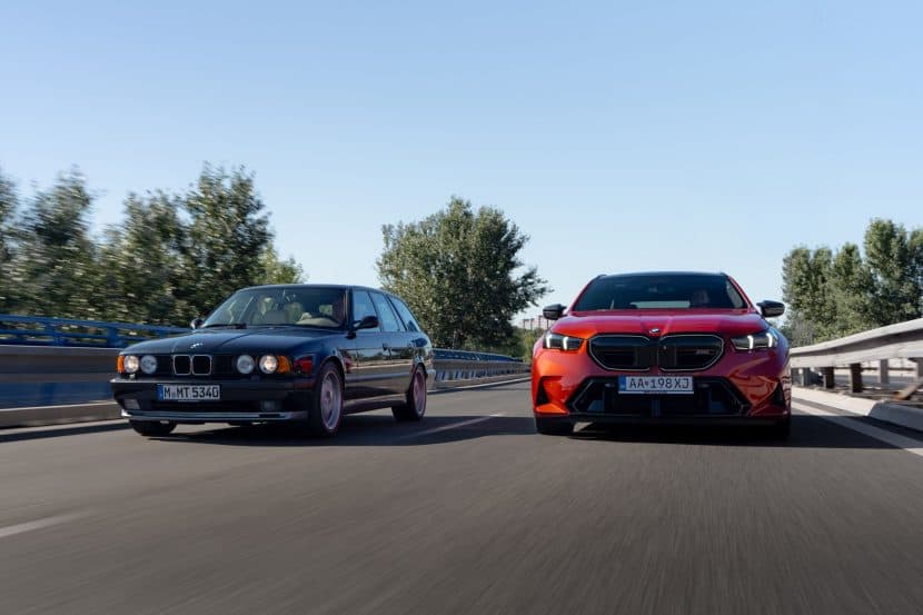 E39 BMW M5 VS G90 BMW M5 04