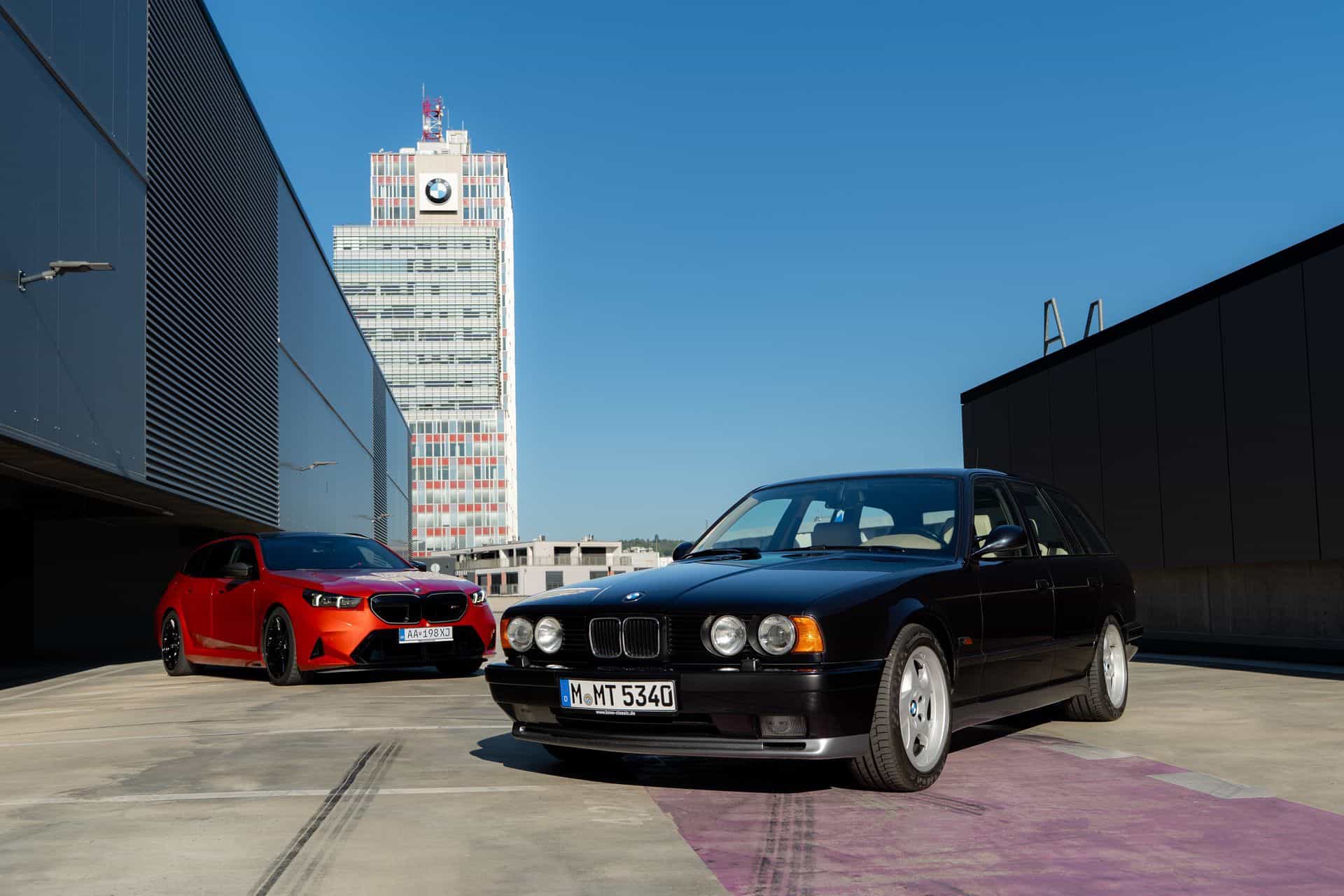 E39 BMW M5 VS G90 BMW M5 08