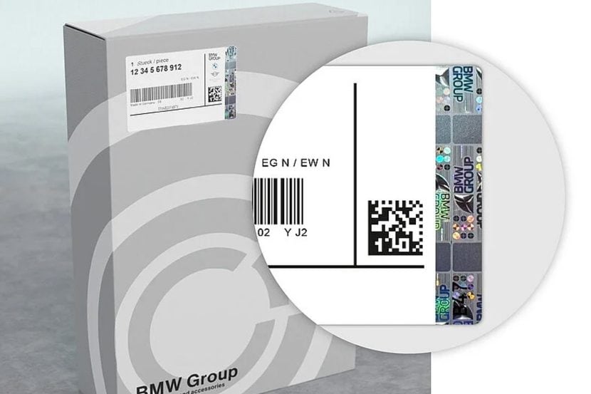 BMW Fights Counterfeit Parts With First Digitally Verifiable Hologram Strip