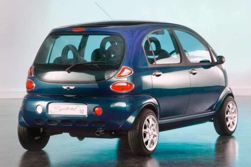 The rear end of MINI Spiritual Too Concept 