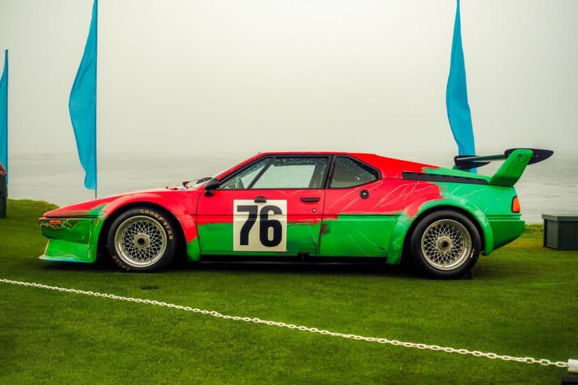 ANDY WARHOL BMW M1 ART CAR 1979 05