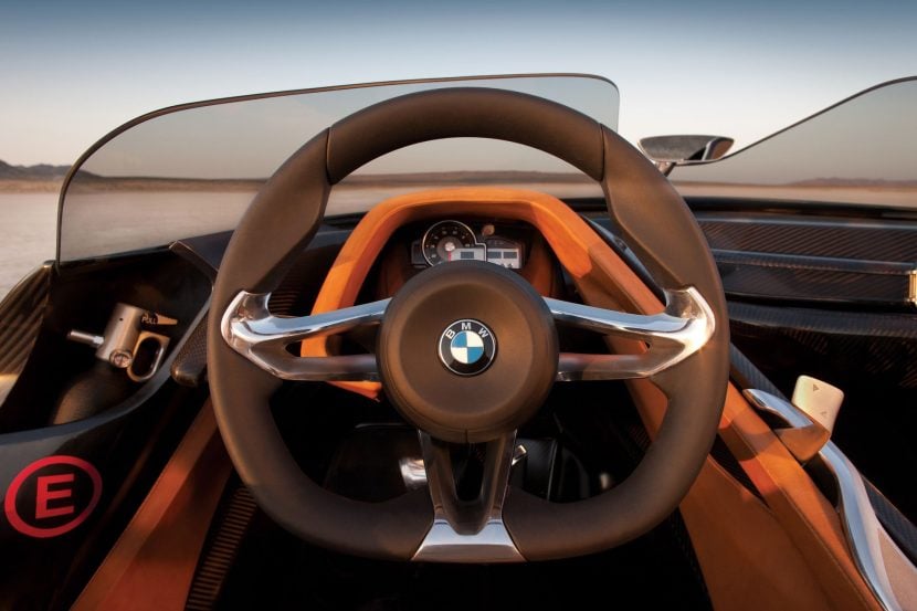 BMW 328 HOMMAGE ROADSTER 00 BMW 328 HOMMAGE ROADSTER interior design and steering wheel