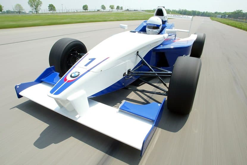 BMW FORMULA car on the track
