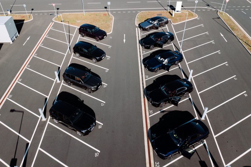 BMW PROTECTION VEHICLES TRAINING 04 BMW PROTECTION VEHICLES Fleet parked