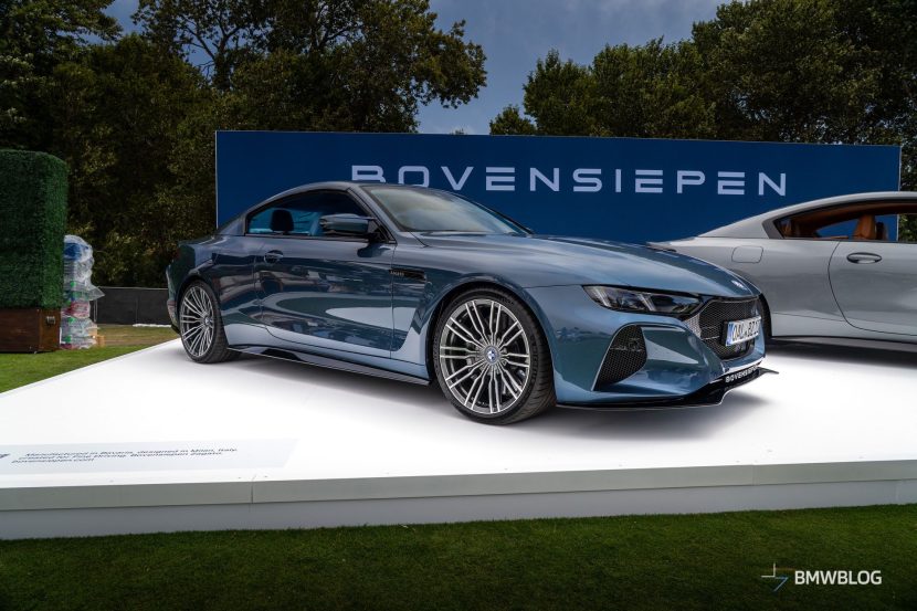 BOVENSIEPEN ZAGATO is longer than a BMW M8 Coupe