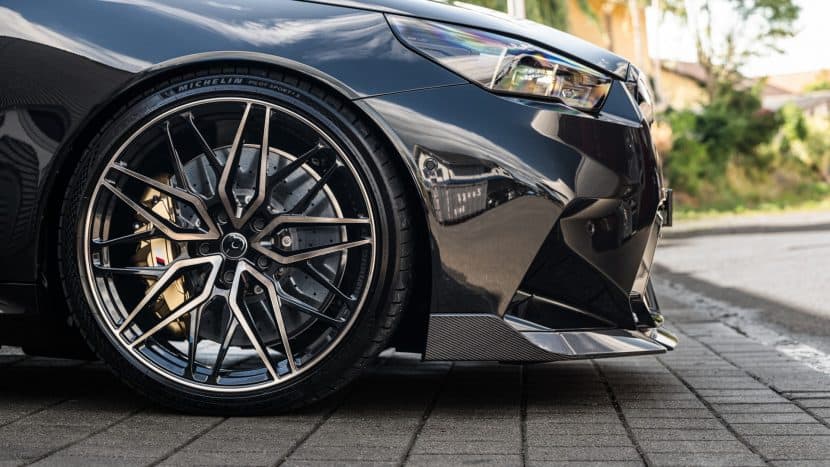 dAHLer BMW M5 Touring G99 with lowered suspension and 22-inch forged wheels