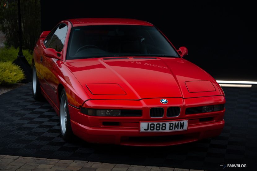 E31 BMW 850CSI RIGHT HAND DRIVE BRIGHT RED COLOR 00