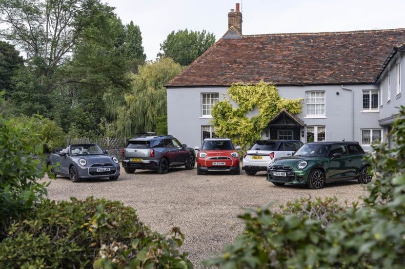 The new MINI family together