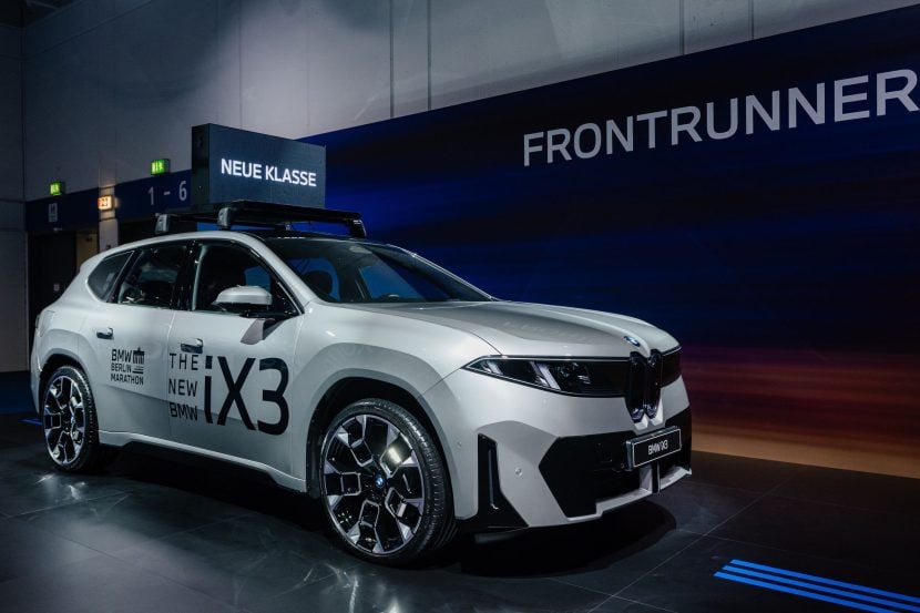 2026 BMW IX3 BERLIN MARATHON side view