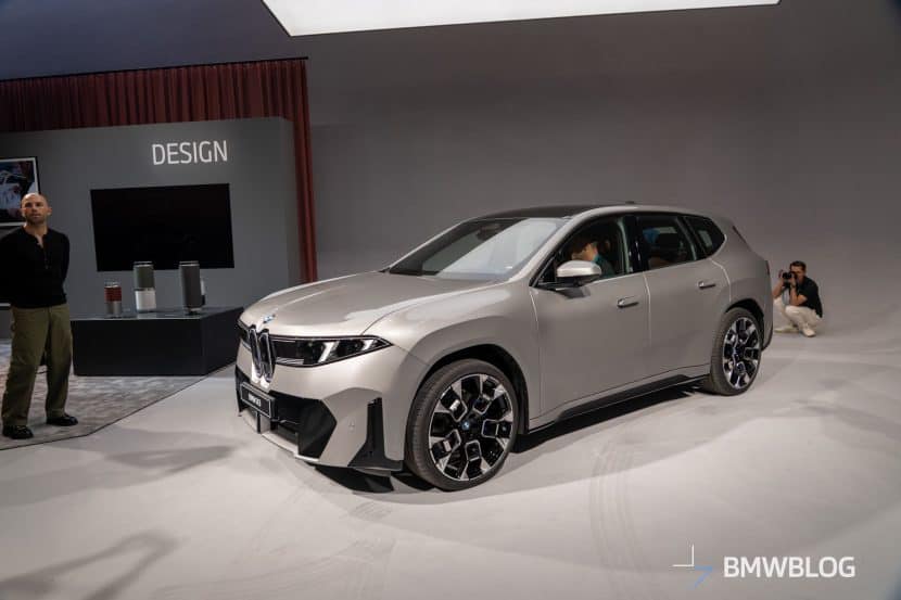 2026 BMW iX3 Photographed With New M Steering Wheel