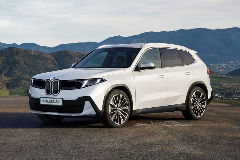 BMW iX1 Rendering Imagines Sleek Neue Klasse Makeover