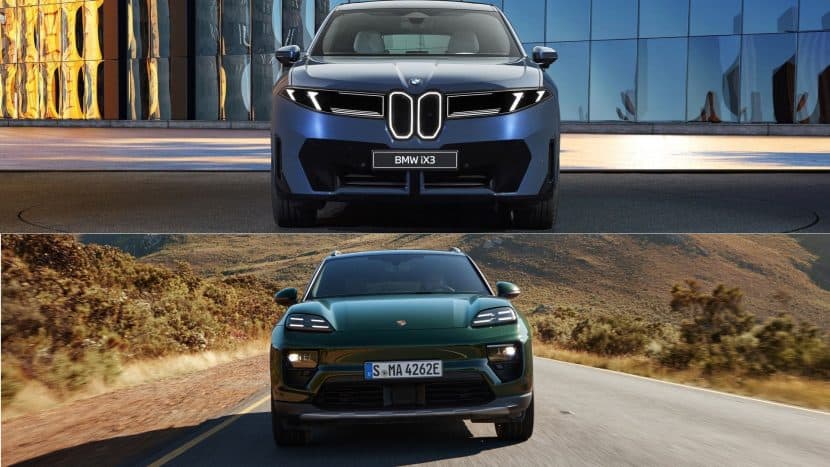 IX3 VS MACAN EV FRONT IX3 VS MACAN EV FRONT