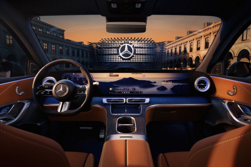 BMW iX3 Rival Mercedes GLC EV Gets A Massive Screen