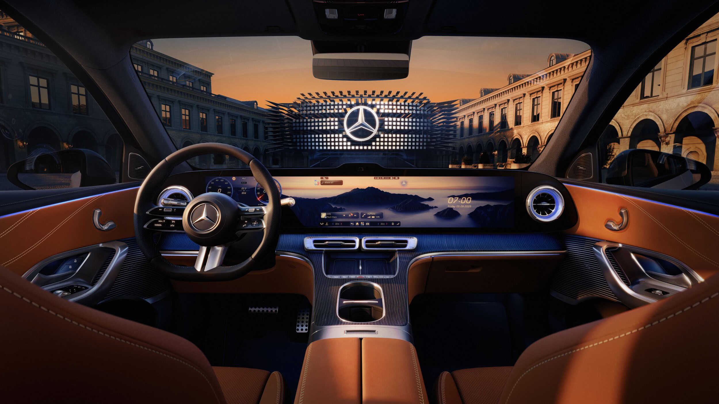 DER NEUE ELEKTRISCHE GLC: EIN INTUITIVES INNENRAUMERLEBNIS, DAS SICH WIE ZU HAUSE ANFüHLT – POWERED BY MB.OS INSIDE THE ALL NEW ELECTRIC GLC: AN EXCEPTIONAL EXPERIENCE, POWERED BY MB.OS, THAT FEELS JUST LIKE HOME