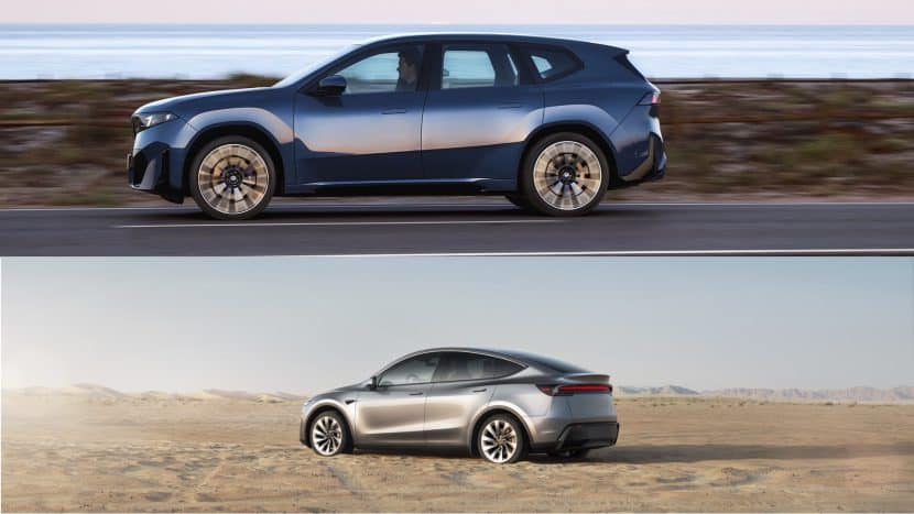MODEL Y VS. BMW IX3 SIDE