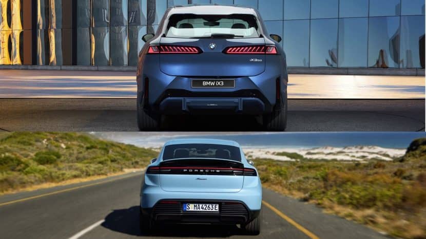 IX3 VS MACAN EV BACK IX3 VS MACAN EV BACK