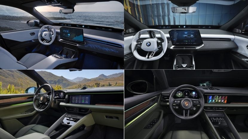 MACAN EV VS BMW IX3 INTERIOR MACAN EV VS BMW IX3 INTERIOR