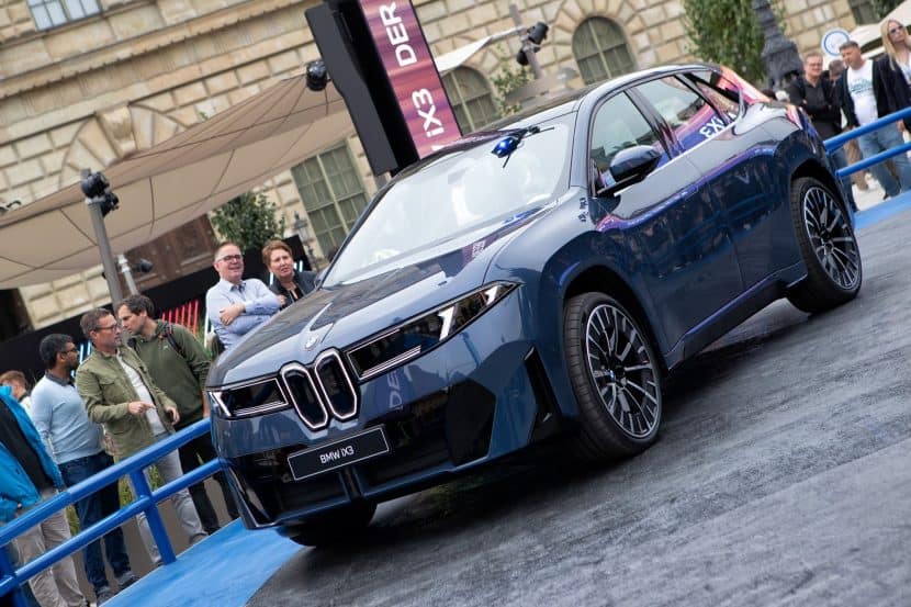 Real Madrid Players Check Out The New BMW iX3