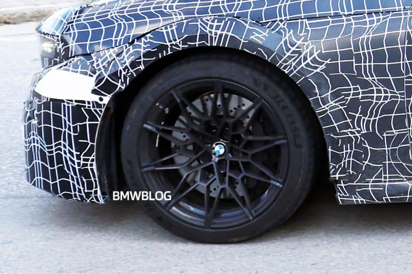 2028 BMW M3 G84 SPY PHOTOS 09 2028 BMW M3 G84 SPY PHOTOS showing the braking system