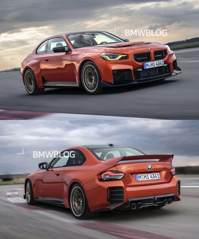 BMW M2 CSL G87 FRONT AND REAR END 00