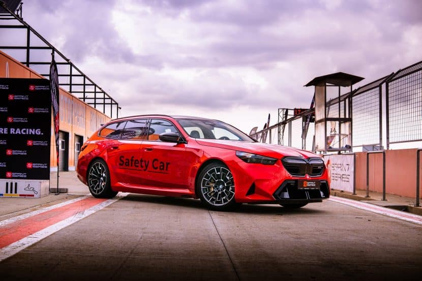 BMW M5 Touring Hits The Track As Safety Car In Romania