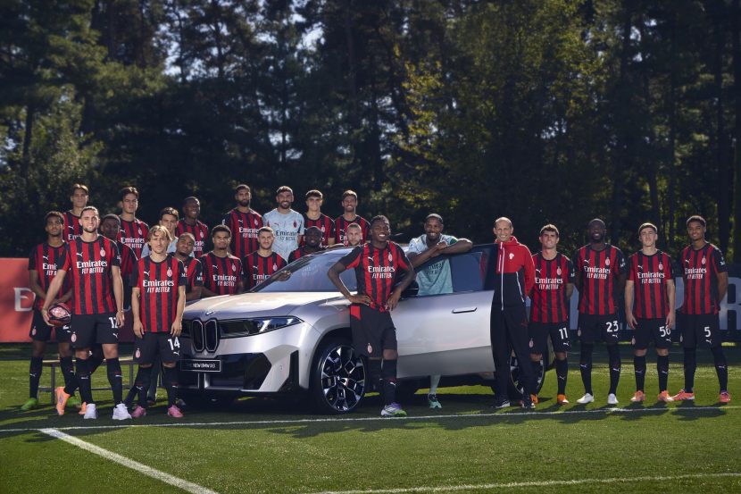 BMW iX3 Debuts with AC Milan as Partnership Enters a New Electric Era