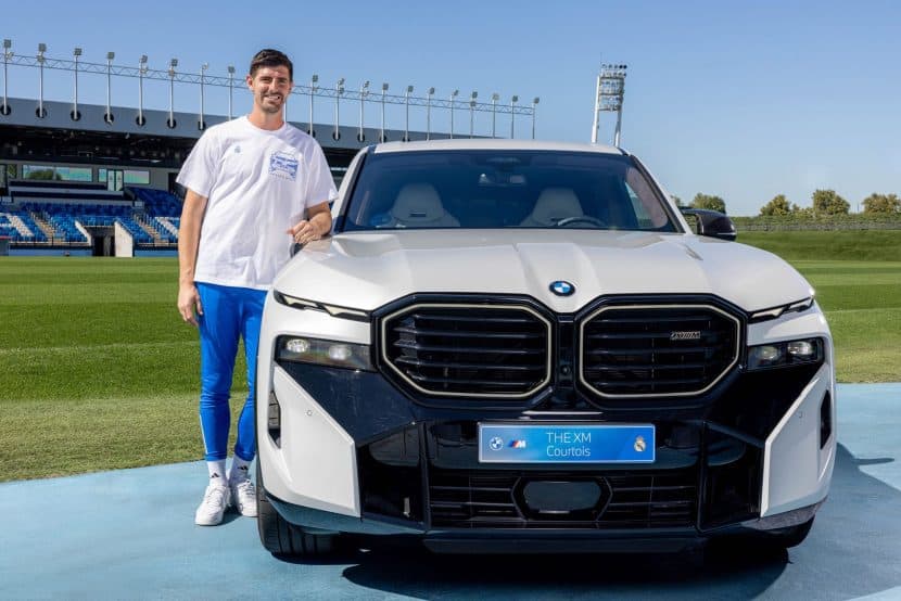 Courtois gets a BMW XM