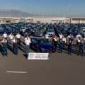 Velvet Blue BMW M2 CS celebrating 500,000th car milestone at BMW San Luis Potosí plant