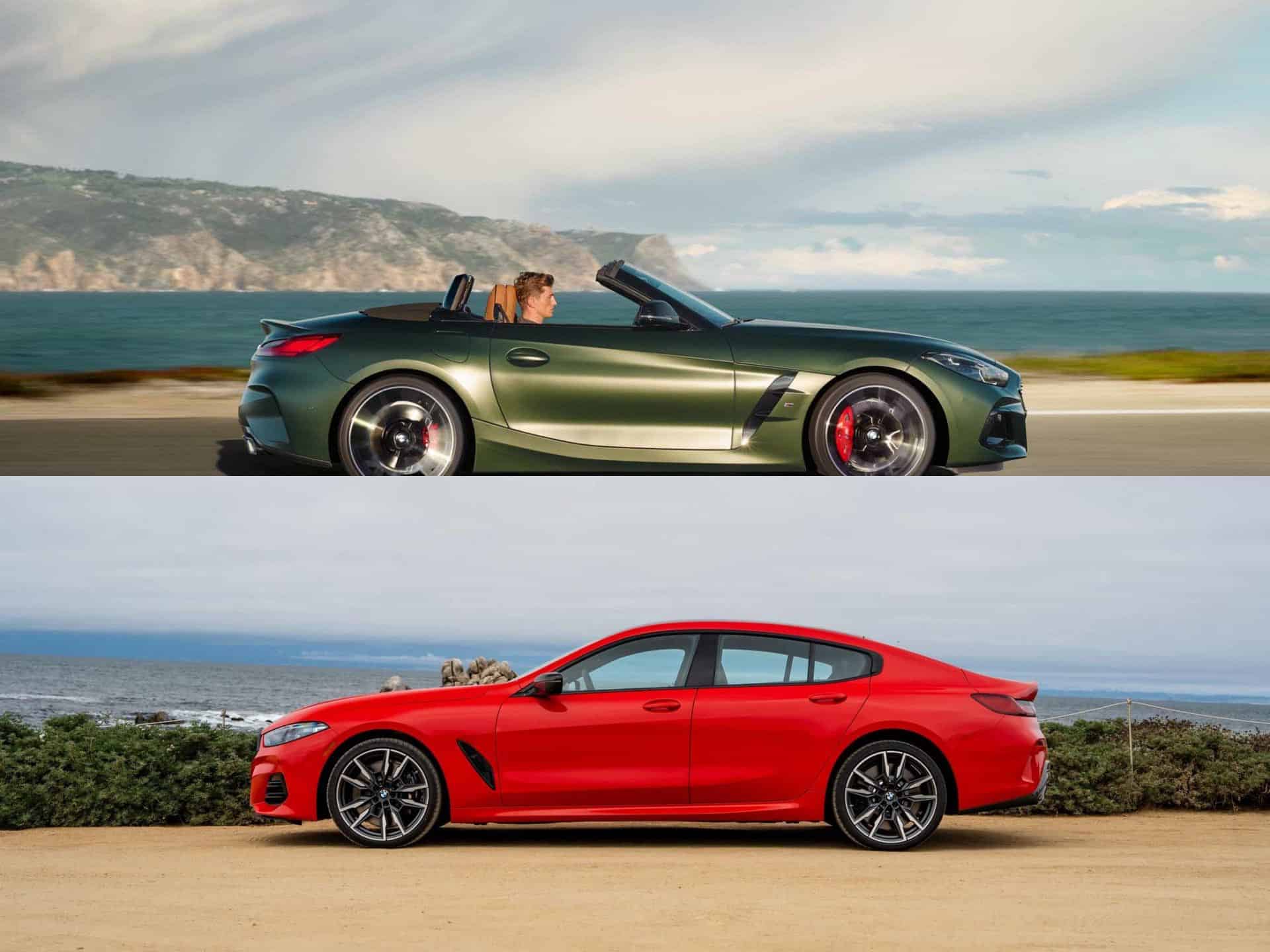 BMW Z4 AND 8 SERIES GRAN COUPE SIDE BY SIDE 00