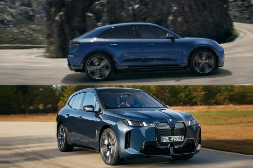 Porsche Macan GTS EV vs. BMW iX M70: Electric SUV Showdown in Photos