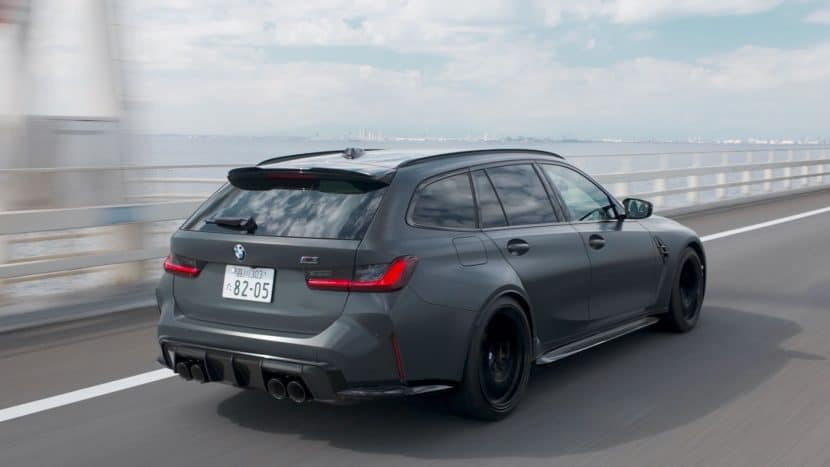2025 BMW M3 TOURING REVIEW JAPAN three quarter view